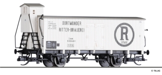 TILLIG 17385 - TT Kühlwagen Dortmunder Ritter-Brauerei , eingestellt bei der K.P.E.V., Ep. I